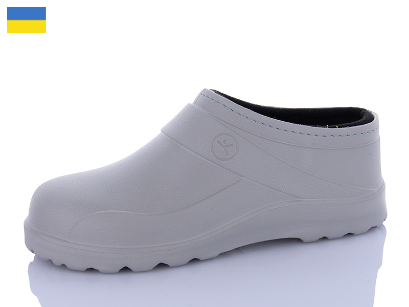Галоши ALEX M&L (41-46) ML801 хутро сірий (деми)