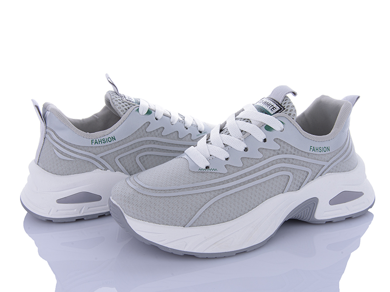 Кроссовки VIOLETA (36-41) 149-62 grey (деми)