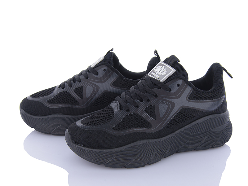 Кроссовки VIOLETA (36-41) G47-F8829 black (деми)