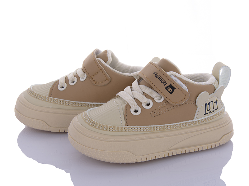 Кроссовки Comfort-baby (22-26) 906 бежевий  (деми)