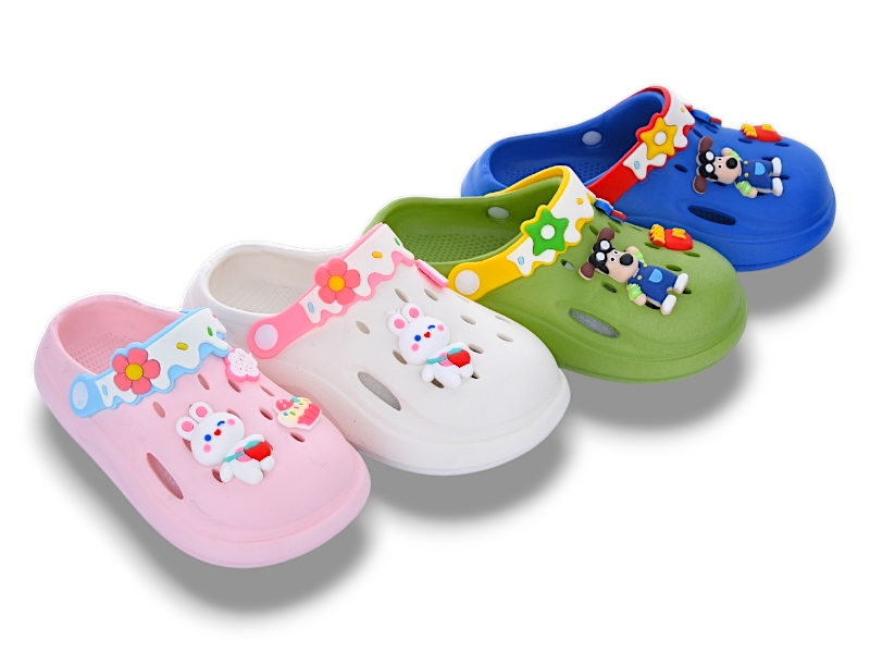 Кроксы BabyShop (30-35) 609-2 mix (лето)