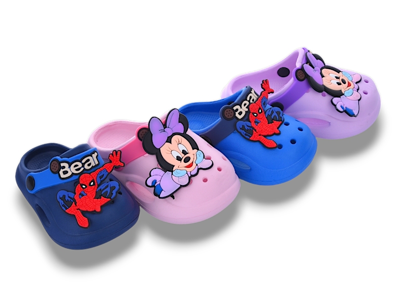 Кроксы BabyShop (18-23) E708 mix (лето)