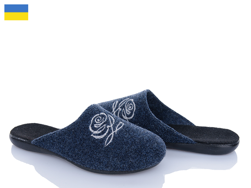 Тапочки Inblu (36-40) 105-22 синій (деми)