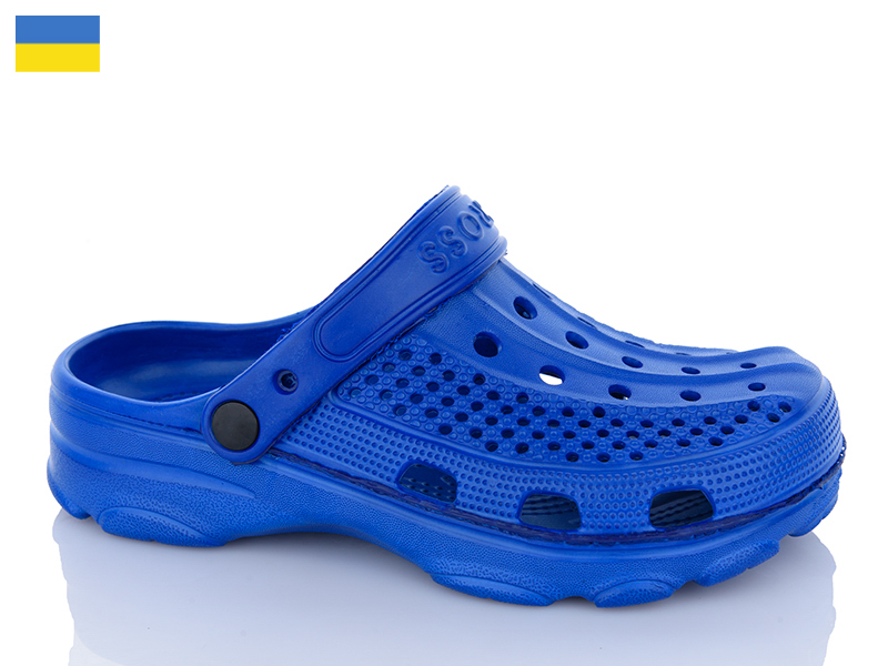 Кроксы Inblu (36-41) SV21 синій (лето)