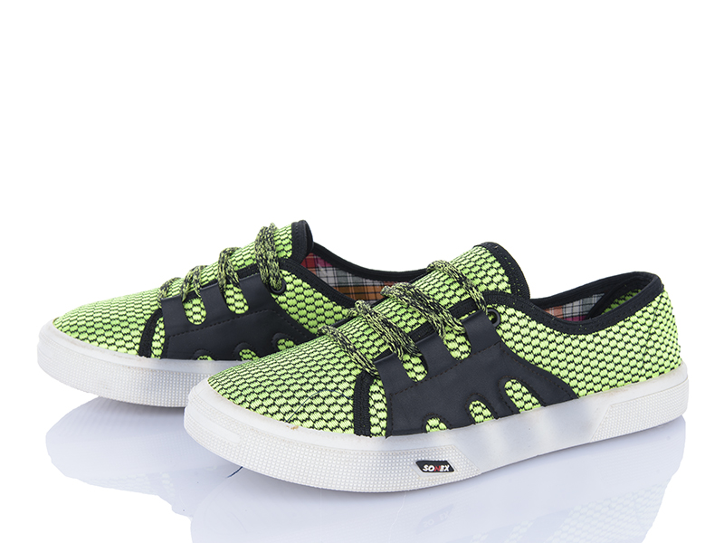 Кеды ShoesViento (36-40) Sonex neon (деми)