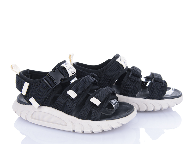 Босоножки Clibee (32-37) T866 black (лето)