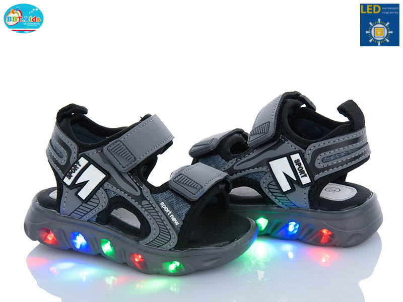 Босоножки BBT (21-26) L603-1-1 LED (лето)