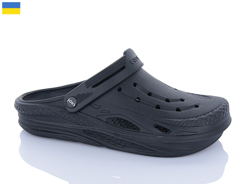 Кроксы Inblu (40-45) C103 чорний (лето)
