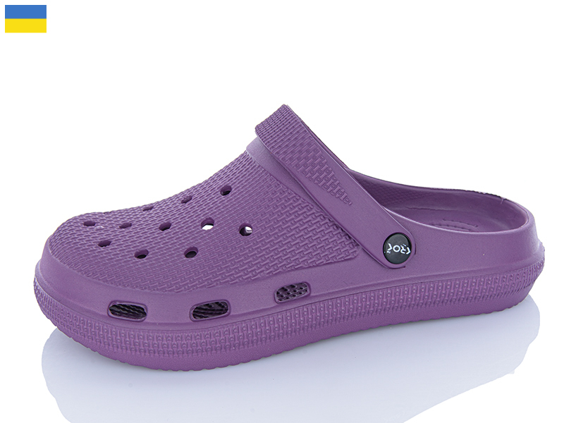 Кроксы Inblu (36-41) C98 фіолетовий (лето)