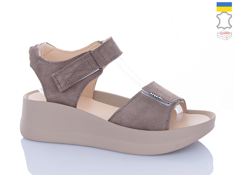 Босоножки Sali (37-41) 1707-2 кашемир з. (лето)