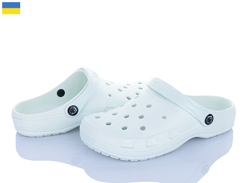 Кроксы Vladimir (36-40) TC крокси білий (лето)
