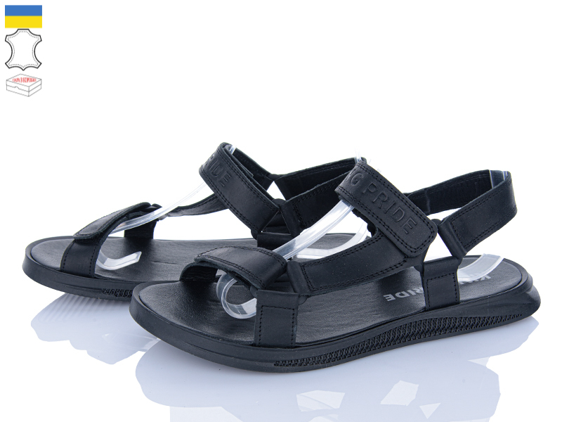 Сандалии Sindikat (40-45) KP100 чорний (лето)