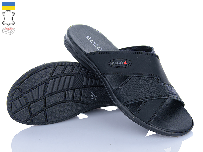 Шлепанцы Sindikat (40-45) XK чорний (лето)
