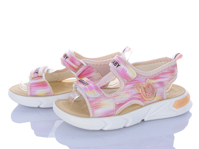 Босоножки Ashiguli (29-36) A2326 pink (лето)