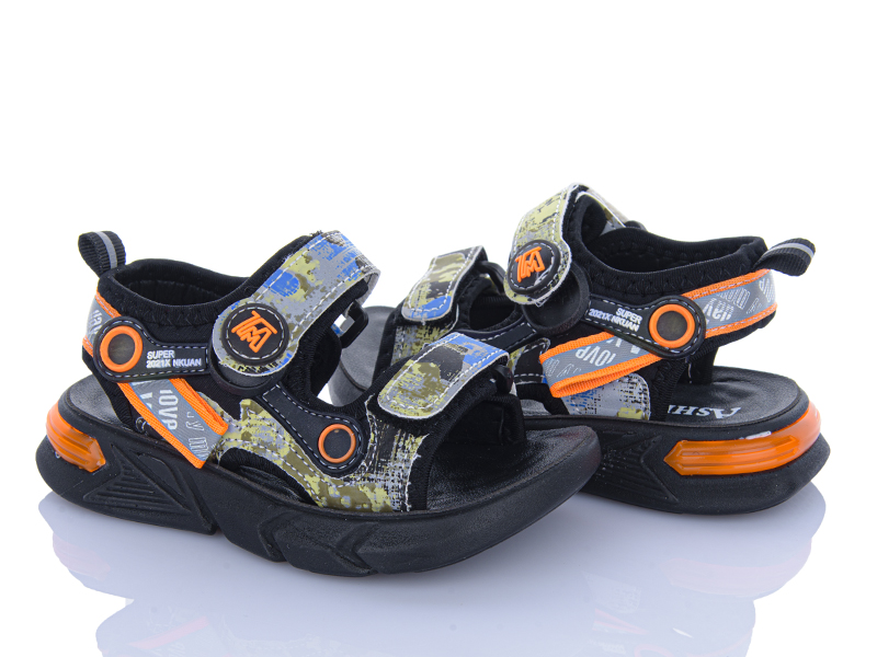 Босоножки Ashiguli (21-28) B2306 orange (лето)