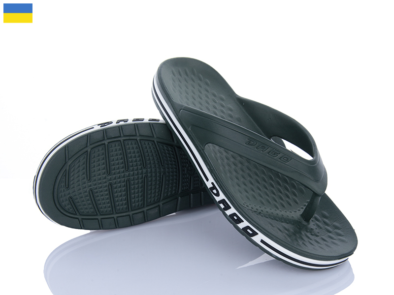 Шлепанцы Roks (40-45) 130 хакі (лето)