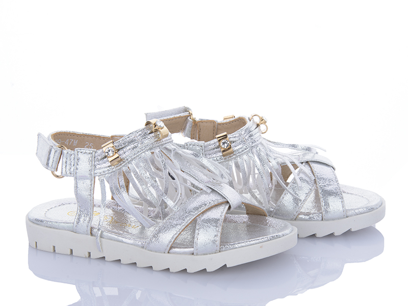 Босоножки Clibee (25-30) E139-47 silver (лето)