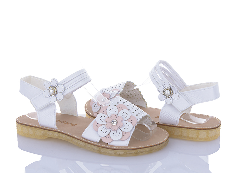 Босоножки Clibee (31-36) EM79 white (лето)