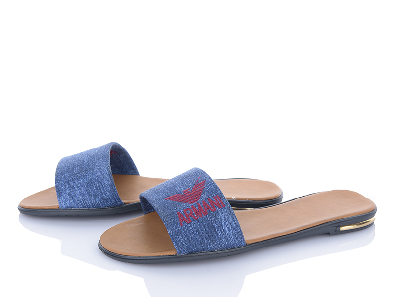 Шлепанцы ShoesViento (37-40) Arma-ni джинс (лето)