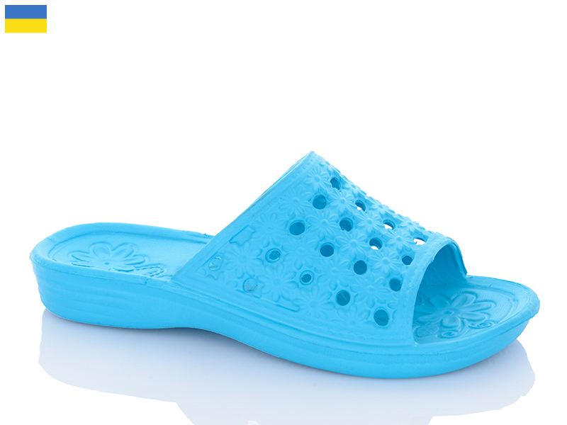 Шлепанцы Inblu (36-41) C60 бірюзовий (лето)
