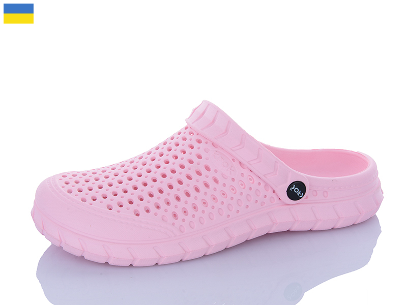 Кроксы Inblu (36-41) C62 рожевий (лето)