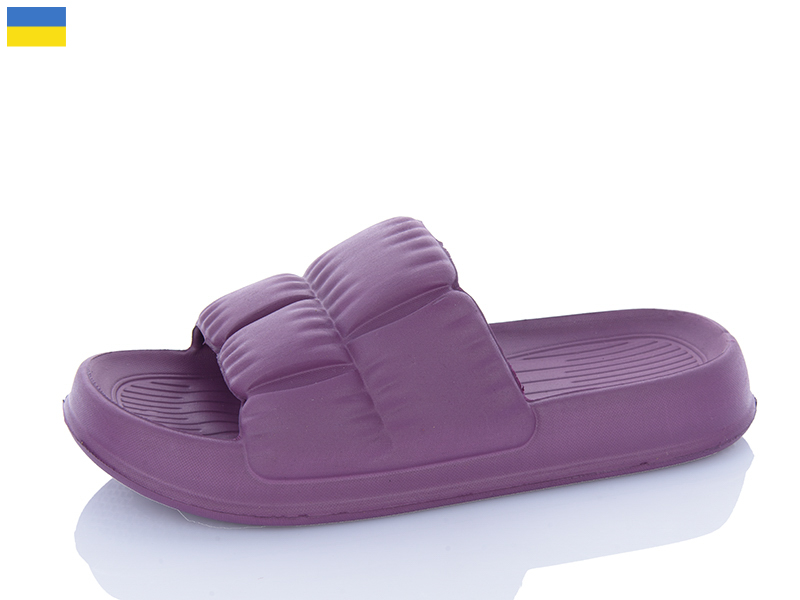 Шлепанцы Inblu (36-41) C95 бордовий (лето)