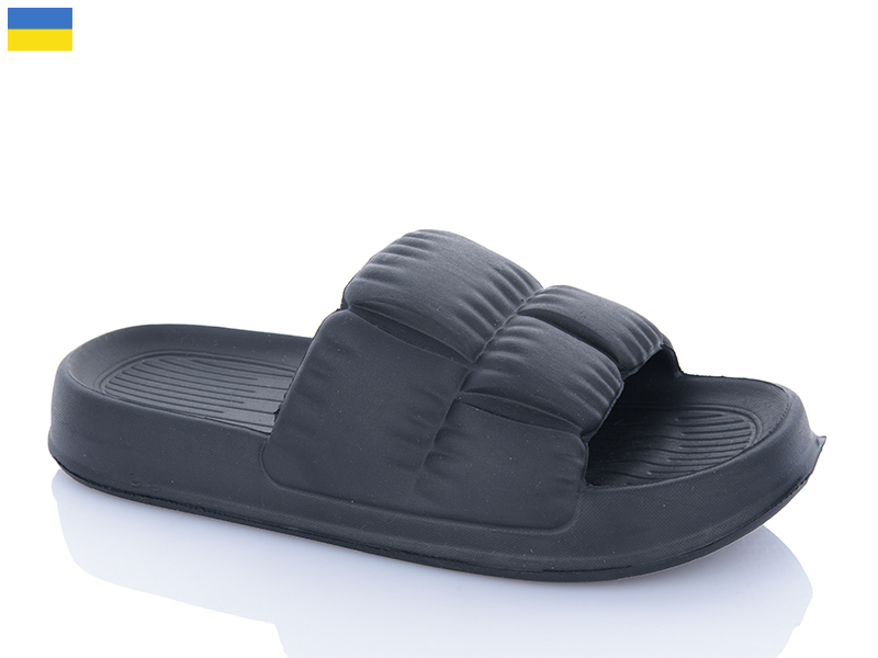 Шлепанцы Inblu (36-41) C95 чорний (лето)