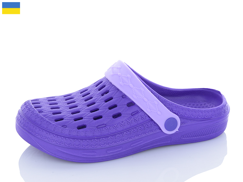 Кроксы Inblu (36-41) DS67 фіолетовий (лето)