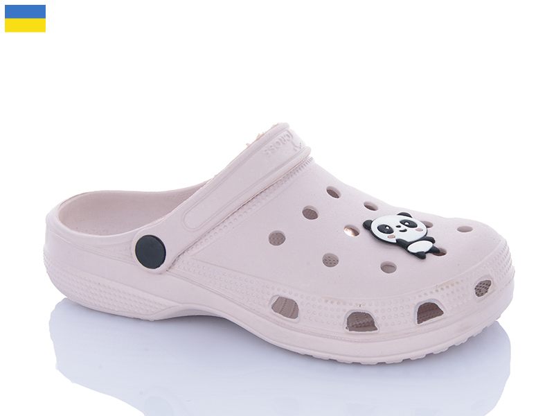 Кроксы Inblu (36-41) SV18 бежевий (лето)