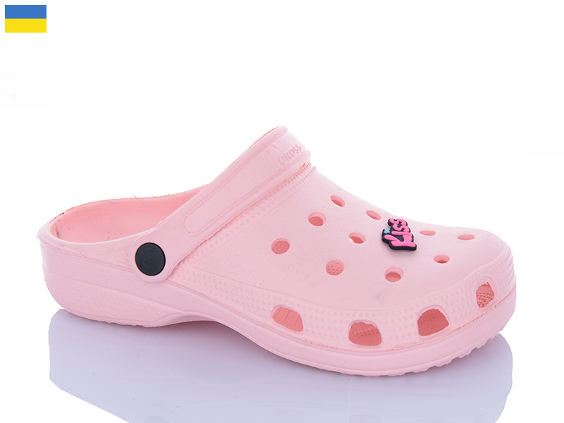 Кроксы Inblu (36-41) SV18 пудра (лето)