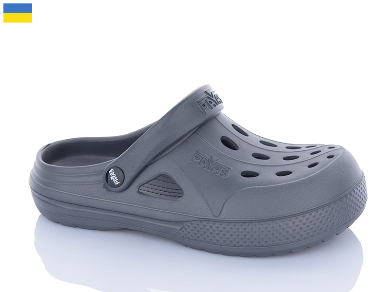 Кроксы Inblu (40-45) Крокс M сірий (лето)