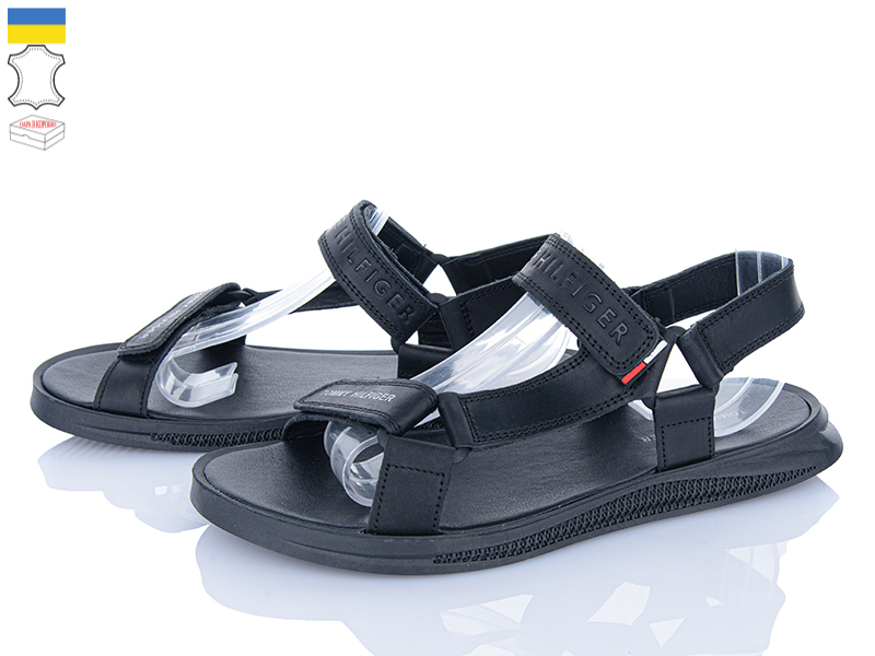 Сандалии Sindikat (40-45) 100 чорний (лето)
