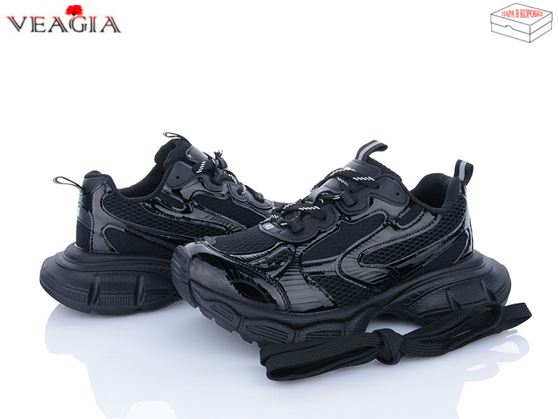 Кроссовки ADA (36-40) V3515 black (деми)