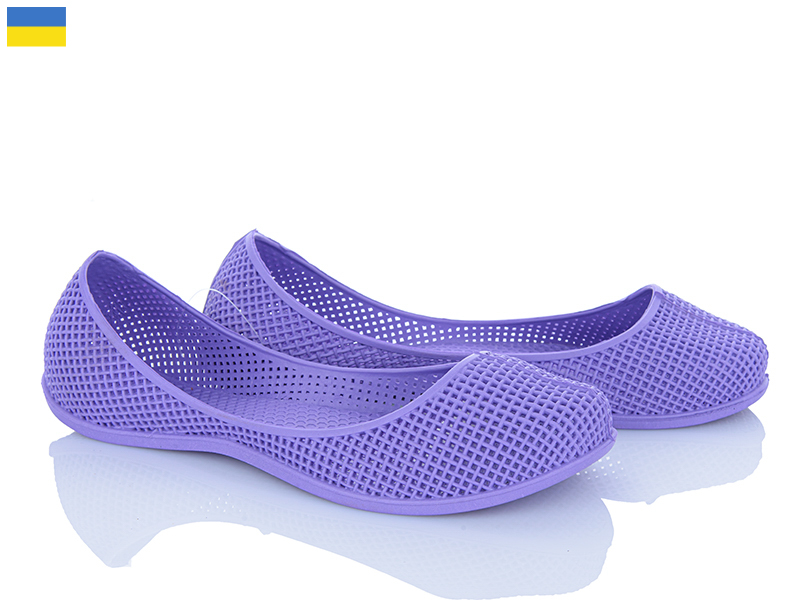 Балетки Active (36-41) БК18 фіолетовий (лето)