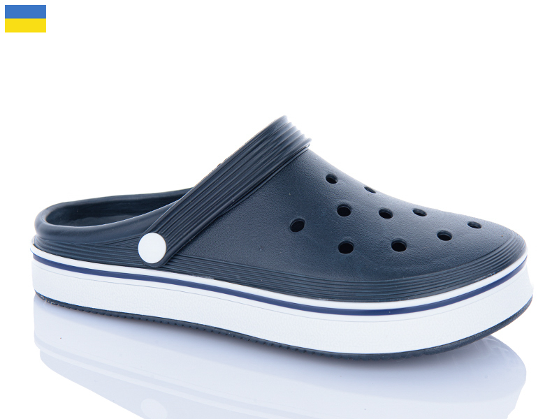 Кроксы Inblu (41-46) 5001 т.синій (лето)