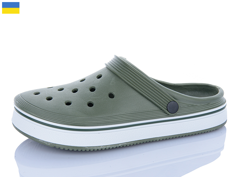 Кроксы Inblu (41-46) 5001 хакі (лето)
