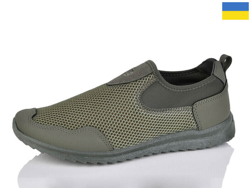 Кроссовки Paolla (41-45) 2903N хакі (деми)