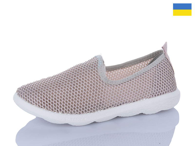 Кроссовки Inblu (36-41) S19 бежевий біл.п. (лето)