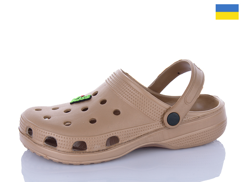 Кроксы Inblu (36-41) SV18 кофе (лето)
