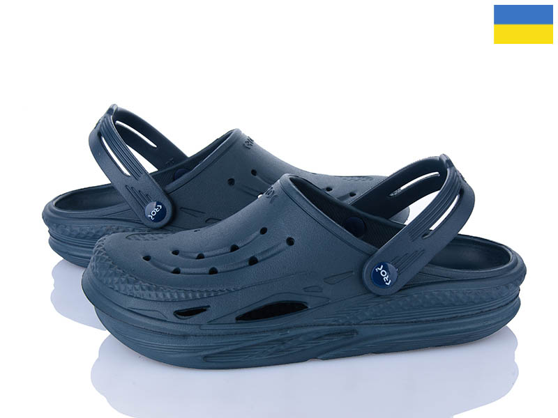 Кроксы Vladimir (41-45) Крок C103 синій (лето)