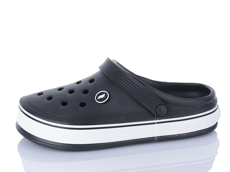 Кроксы STT (40-45) 44 чорний (40-45) (лето)