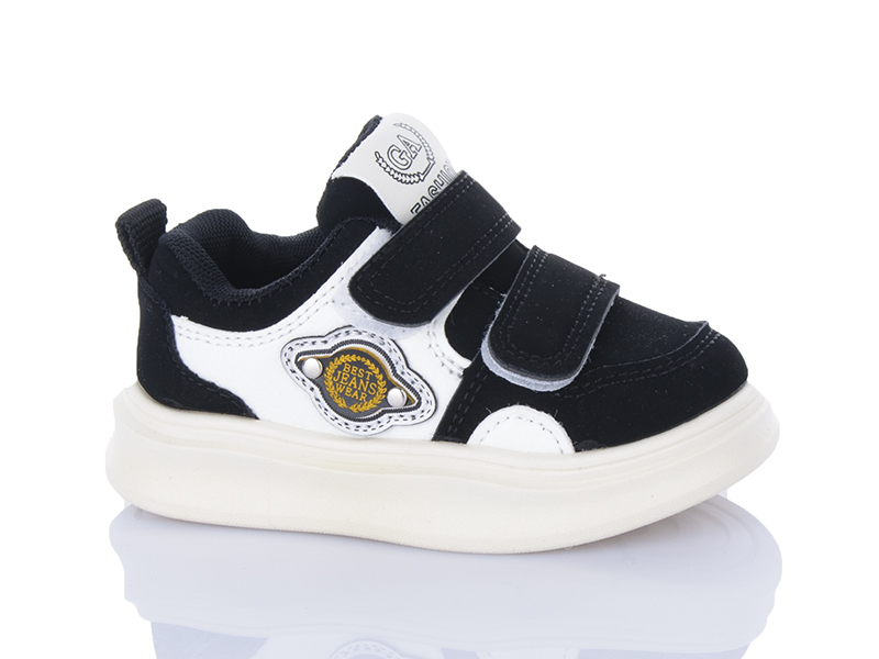 Кроссовки Comfort-baby (21-25) 05-1 чорний (21-25) (деми)