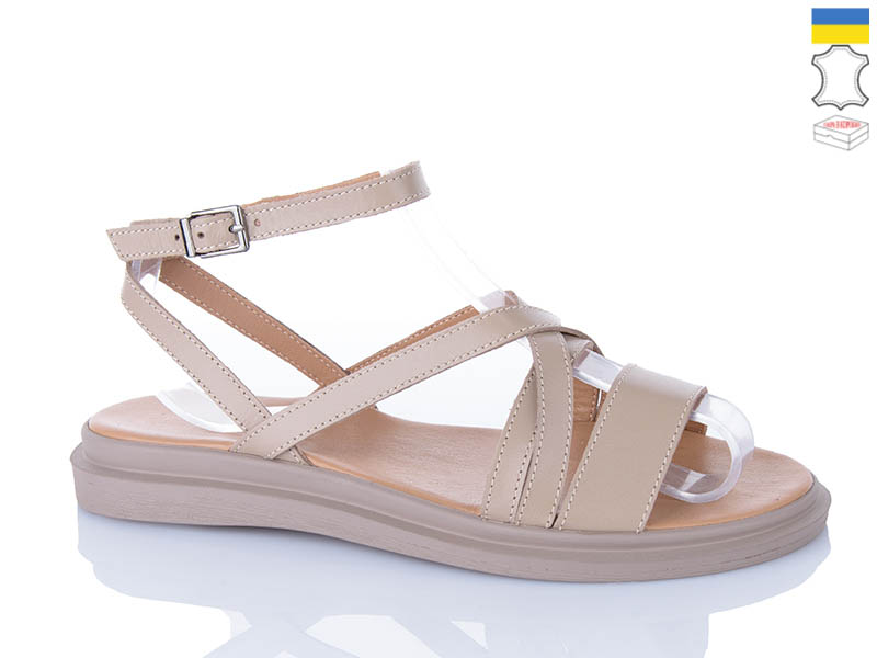 Босоножки Sali (36-40) 1106 капучино кап-п. (лето)