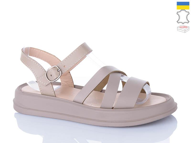 Босоножки Sali (36-40) 2503 капучино кап-п. (лето)