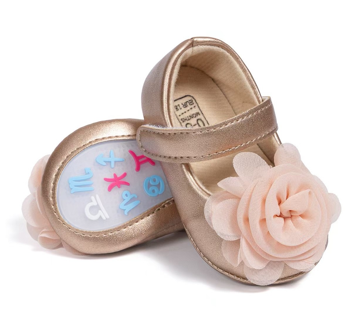 Пинетки Comfort-baby (11-13) 5308 золотий (11-13) (деми)