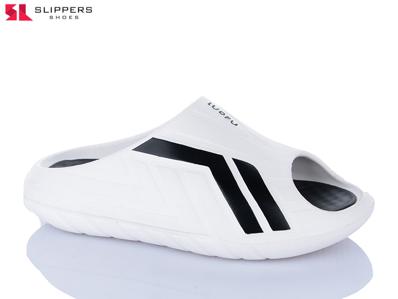 Шлепанцы Slipers (40-45) 24-139 білий (лето)