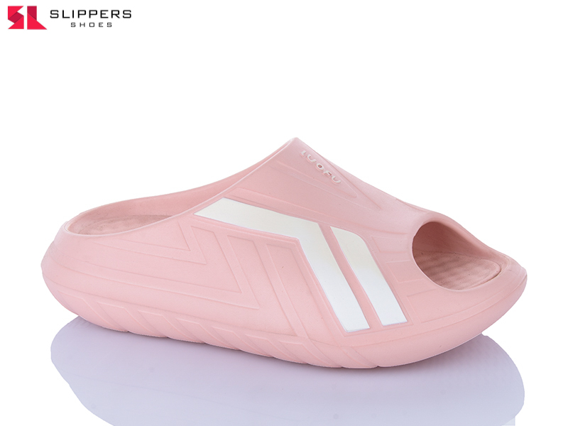 Шлепанцы Slipers (36-40) 24-140 рожевий (лето)