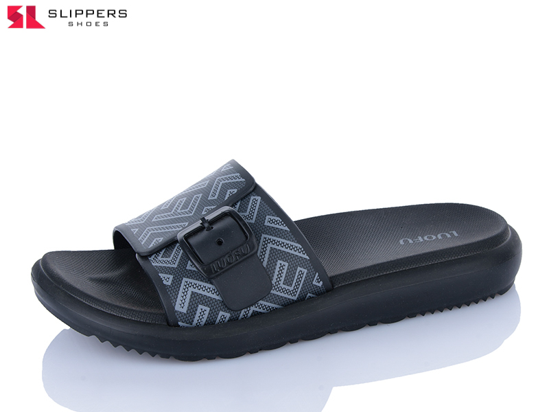 Шлепанцы Slipers (36-40) A3 чорний (лето)