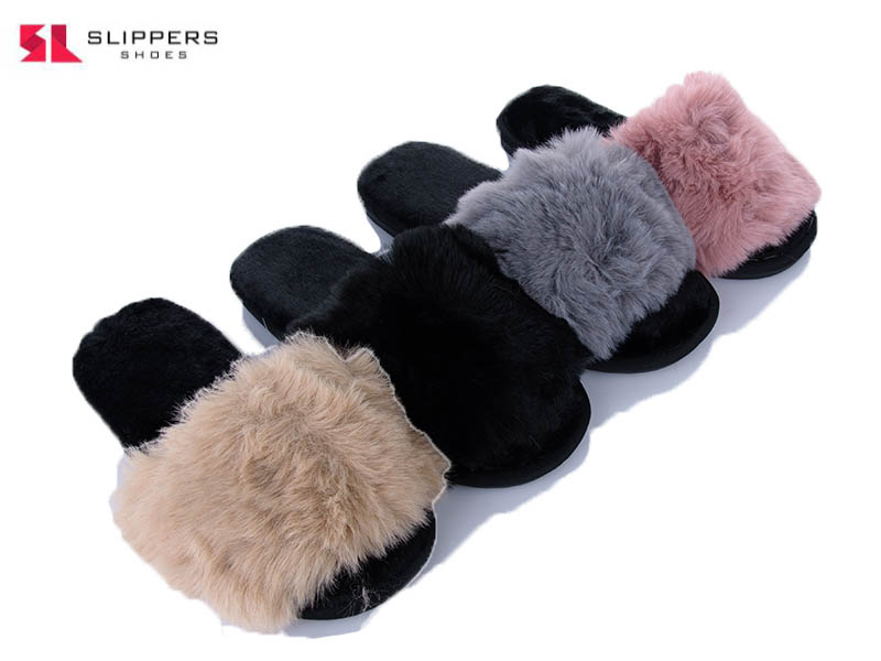 Тапочки Slipers (36-41) WP88C mix (зима)