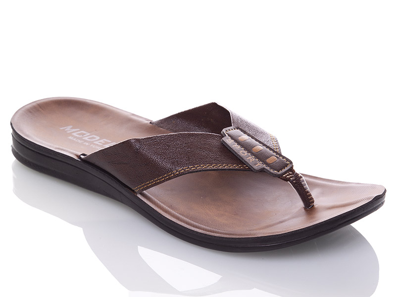 Шлепанцы ShoesViento (41-45) 10324 brown (лето)
